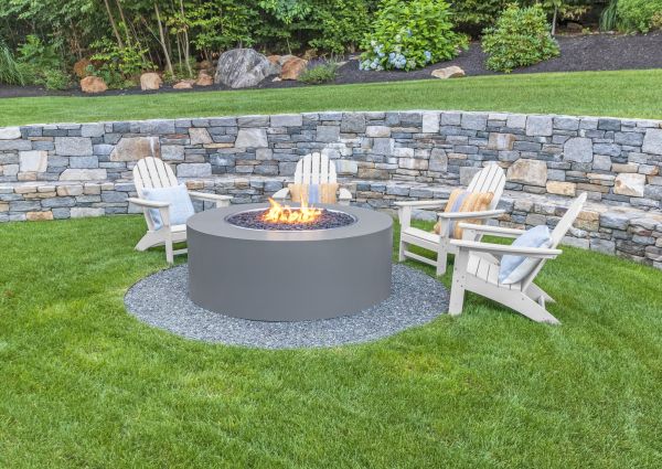 Fire Pit Landscaping in Westfield