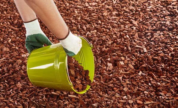 Wood Chip Landscaping in Westfield