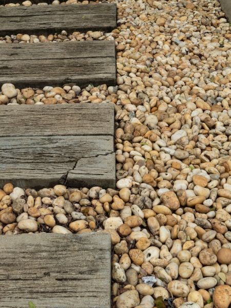 Pea Rock Installation in Westfield