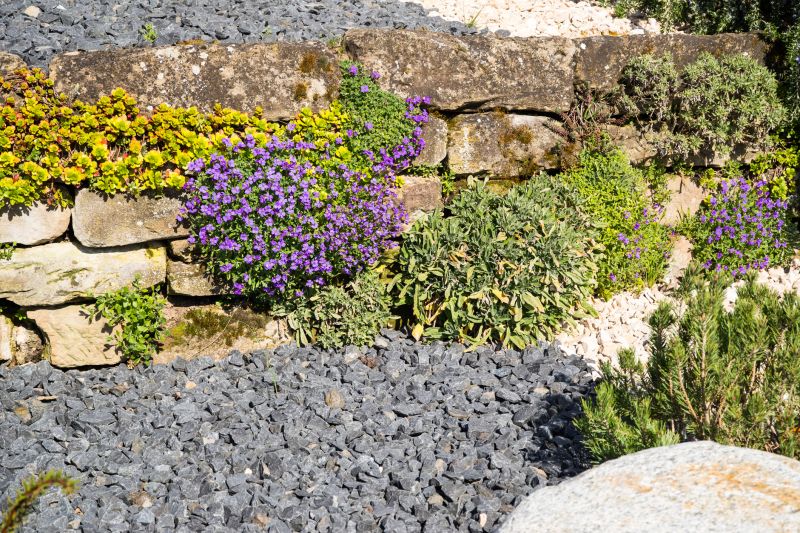Decorative Rock Installation